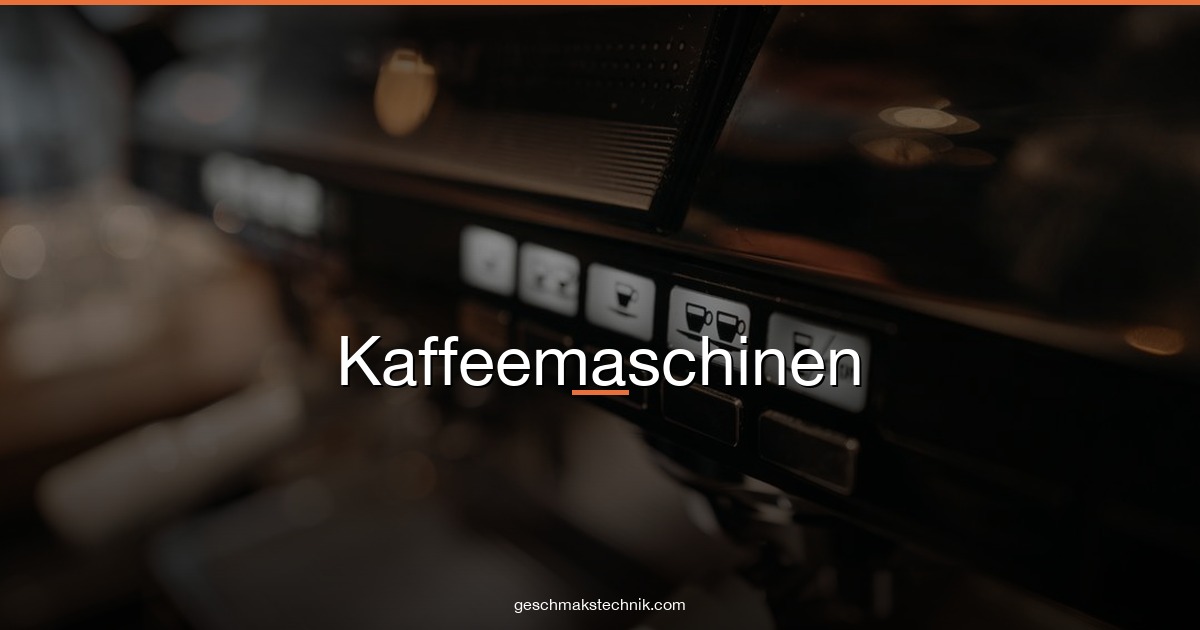 Kaffeemaschinen Test